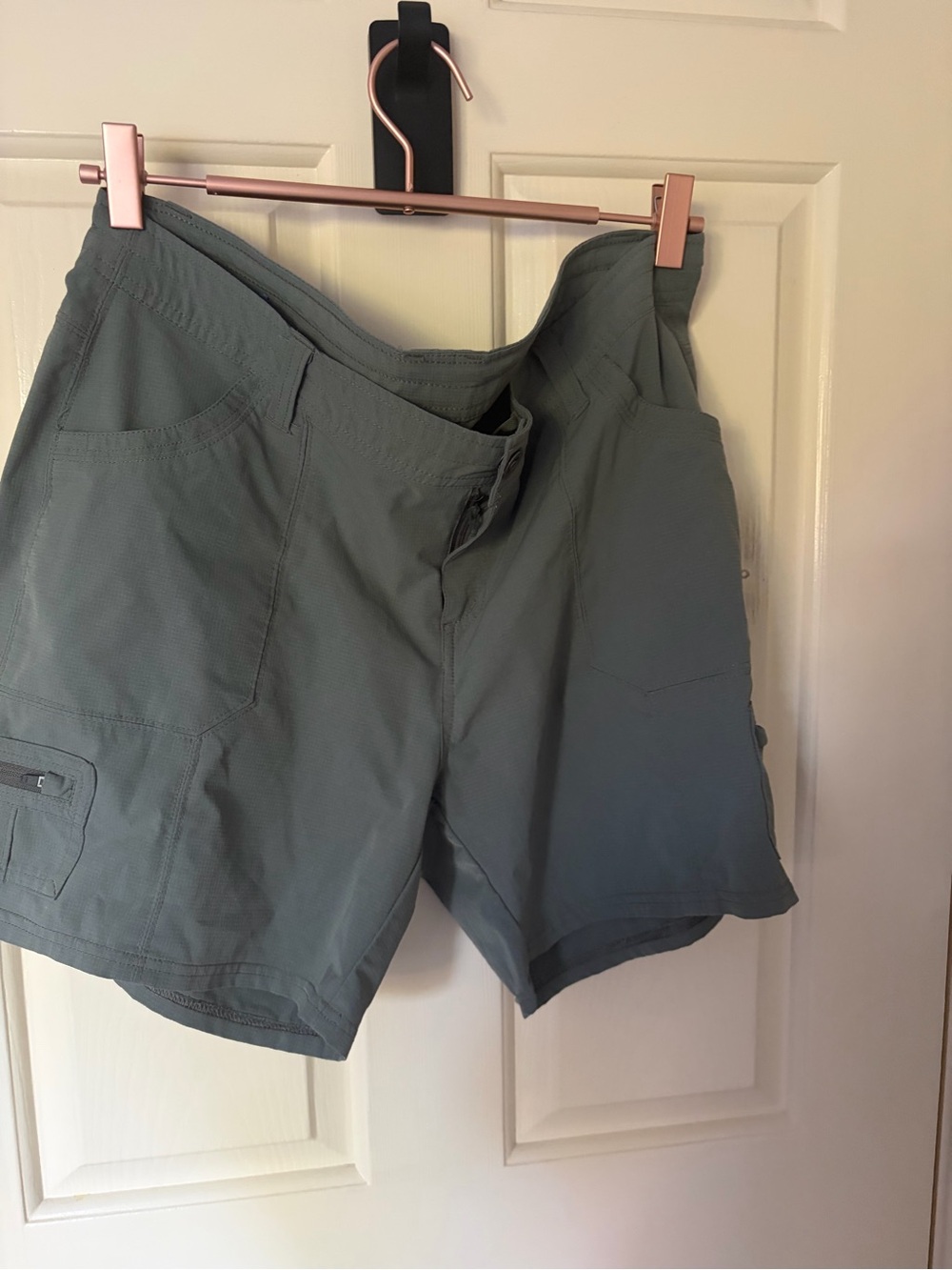 Kühl Olive Green Outdoor Shorts with Logo Tag